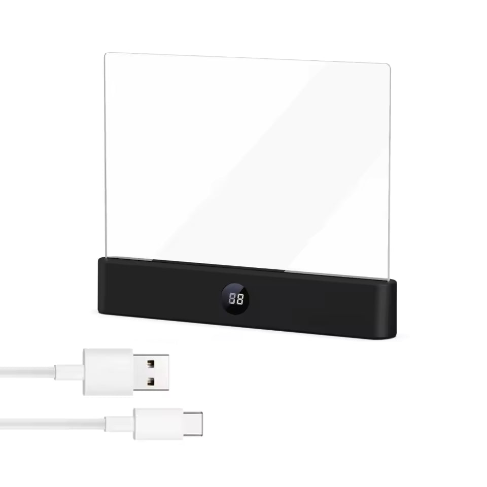 Rechargeable LED Book Light Panel